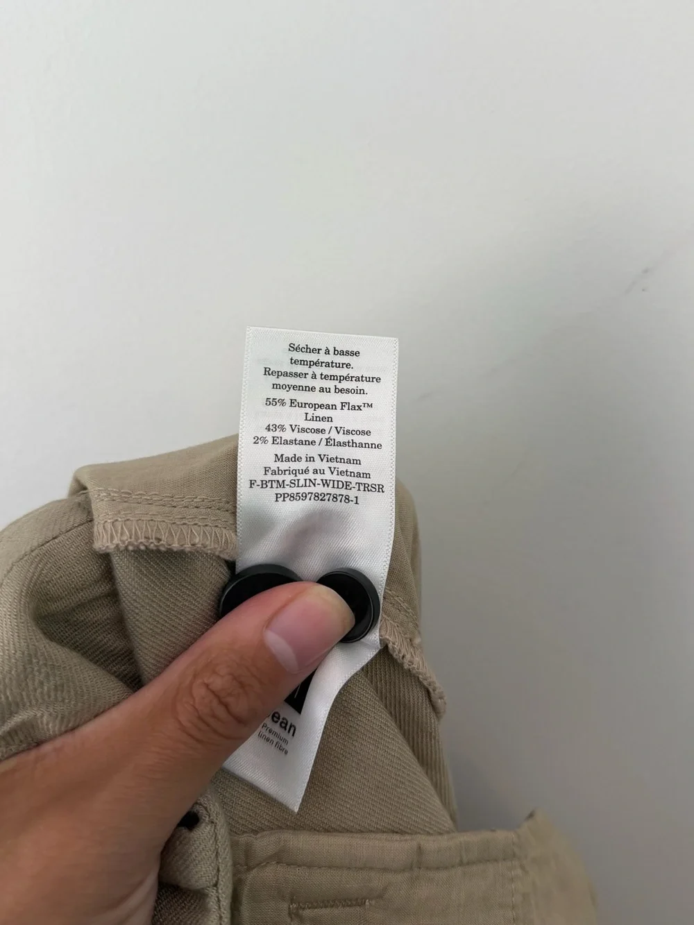 Everlane European Flax Linen Pant Size 14 Coastal European Summer Biz Casual